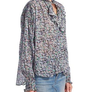 Isabel Marant Etoile Pamias Floral Blouse- new